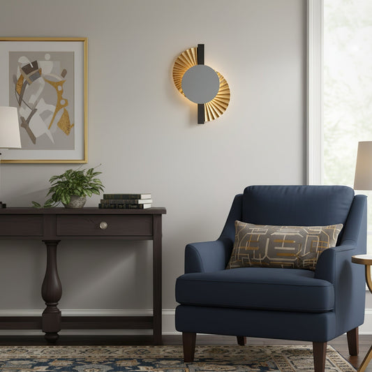 Aureum Fan Accent Wall Light