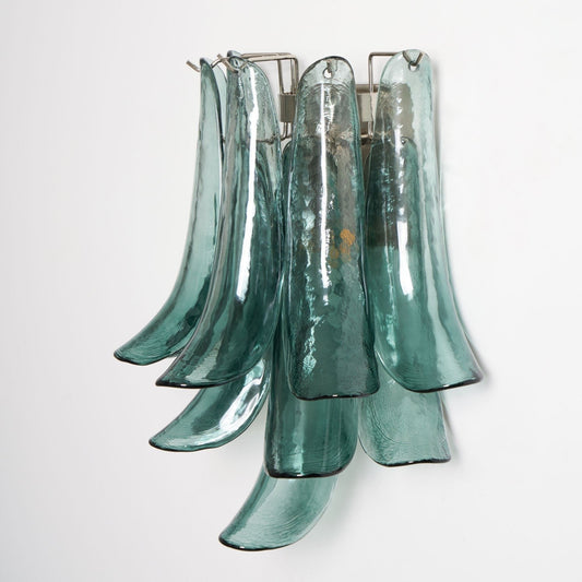 Murano Petal Glass Wall Sconce