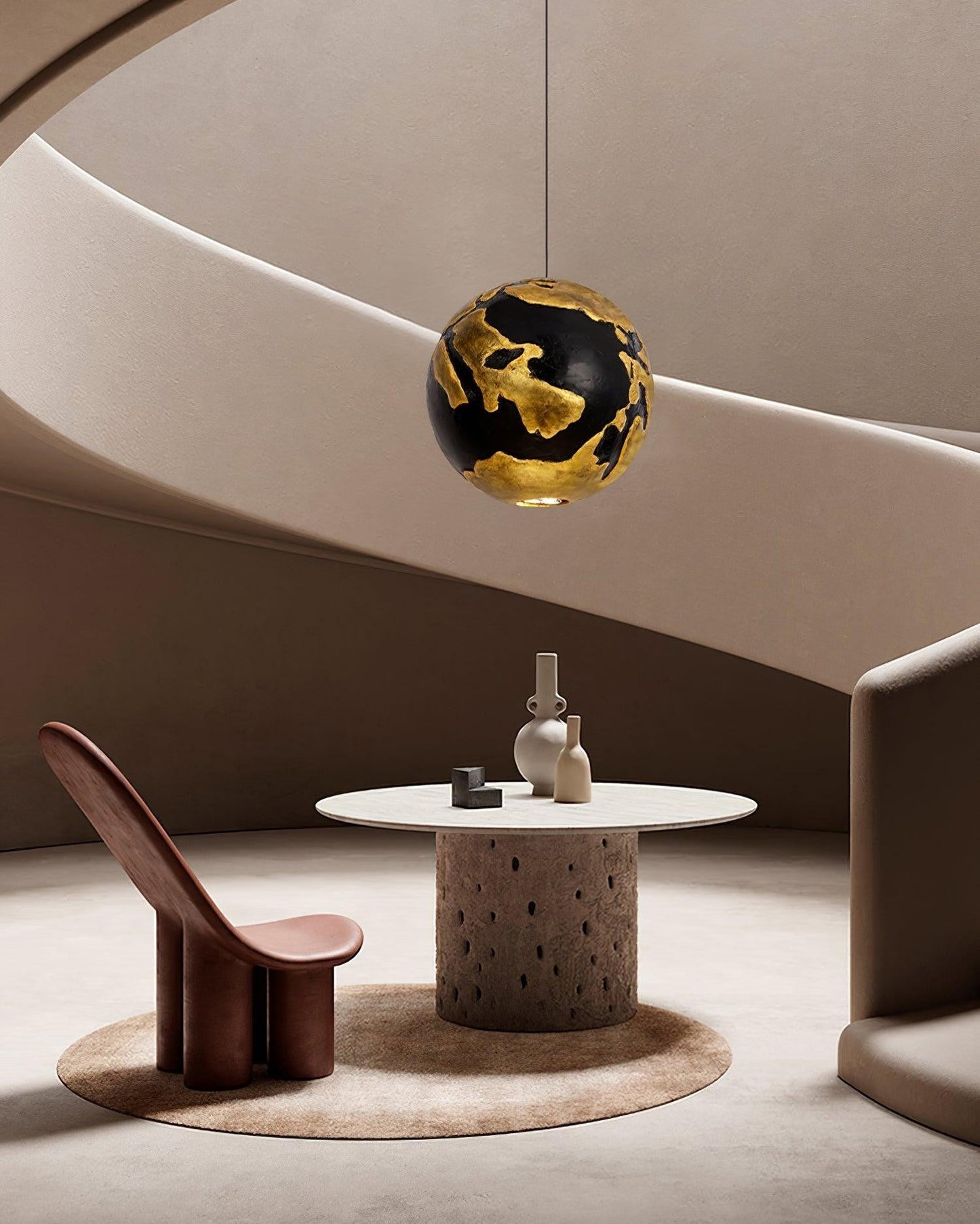 Aurelia Sculpted Pendant Lamp