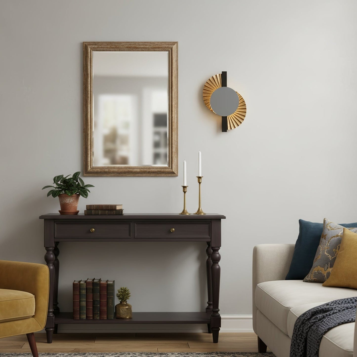 Aureum Fan Accent Wall Light