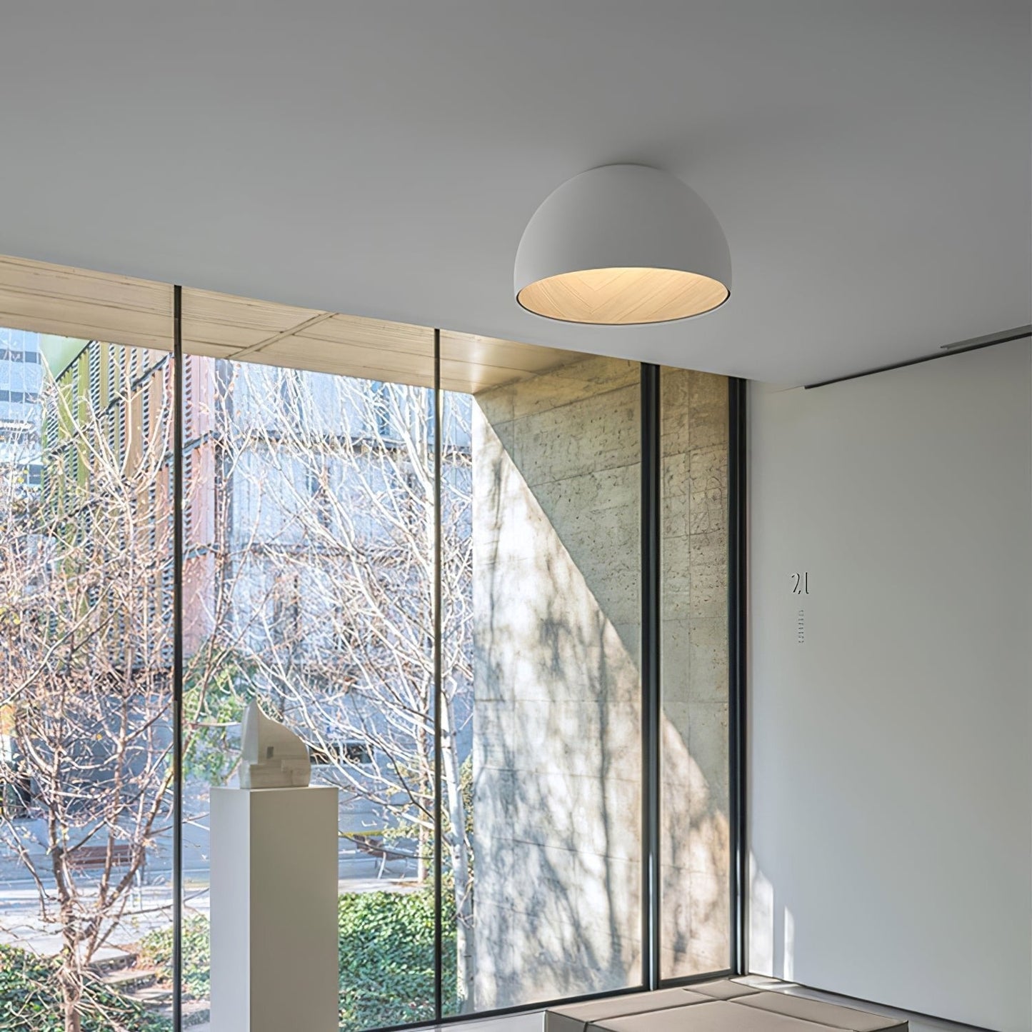 Aurion Duo Flush Ceiling Light
