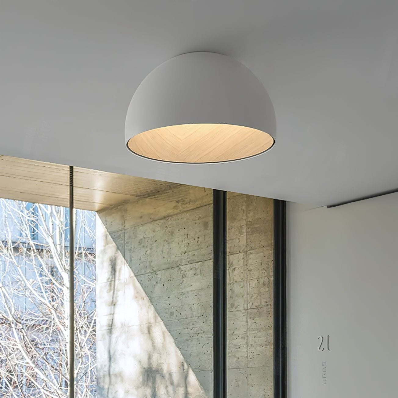 Aurion Duo Flush Ceiling Light