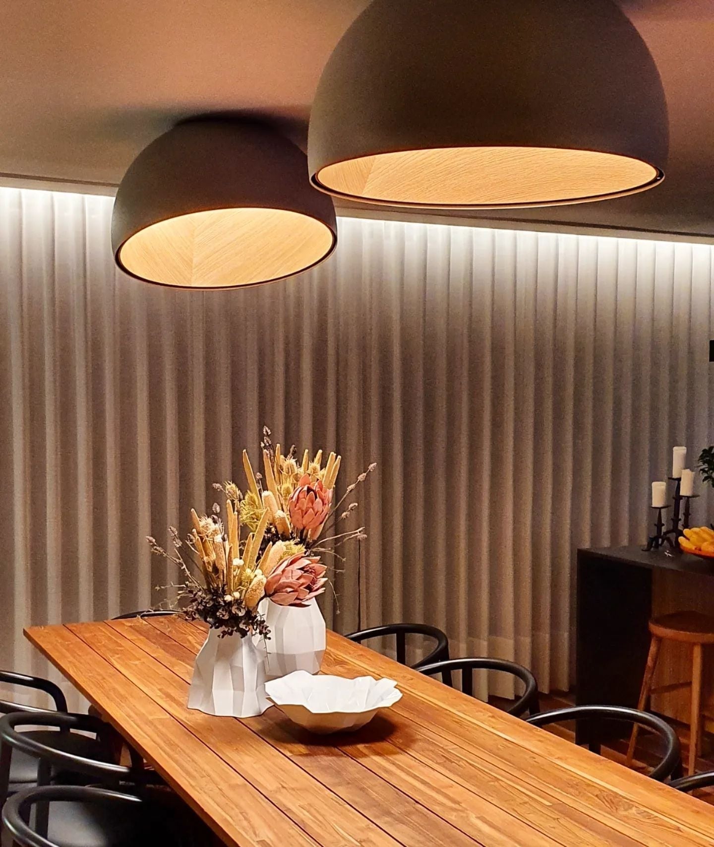 Aurion Duo Flush Ceiling Light