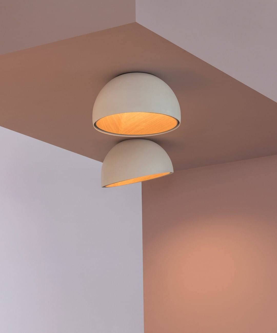 Aurion Duo Flush Ceiling Light