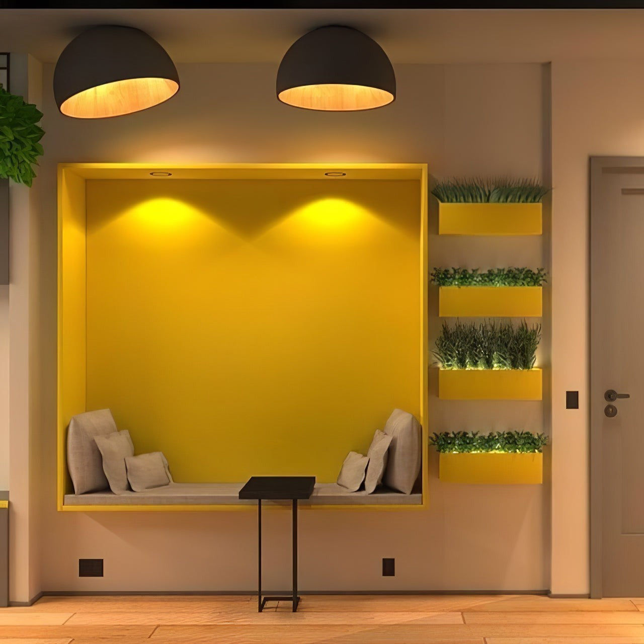 Aurion Duo Flush Ceiling Light