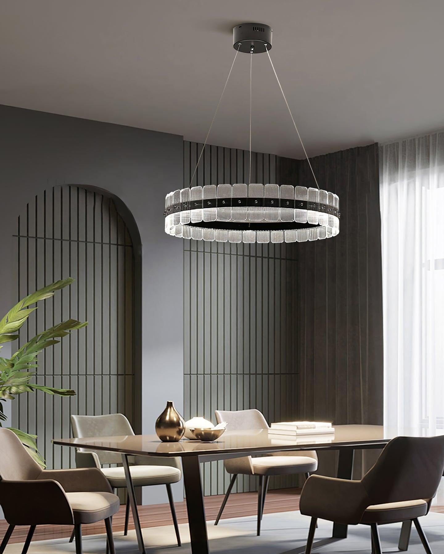 Aurora Prism LED Ceiling Chandelier