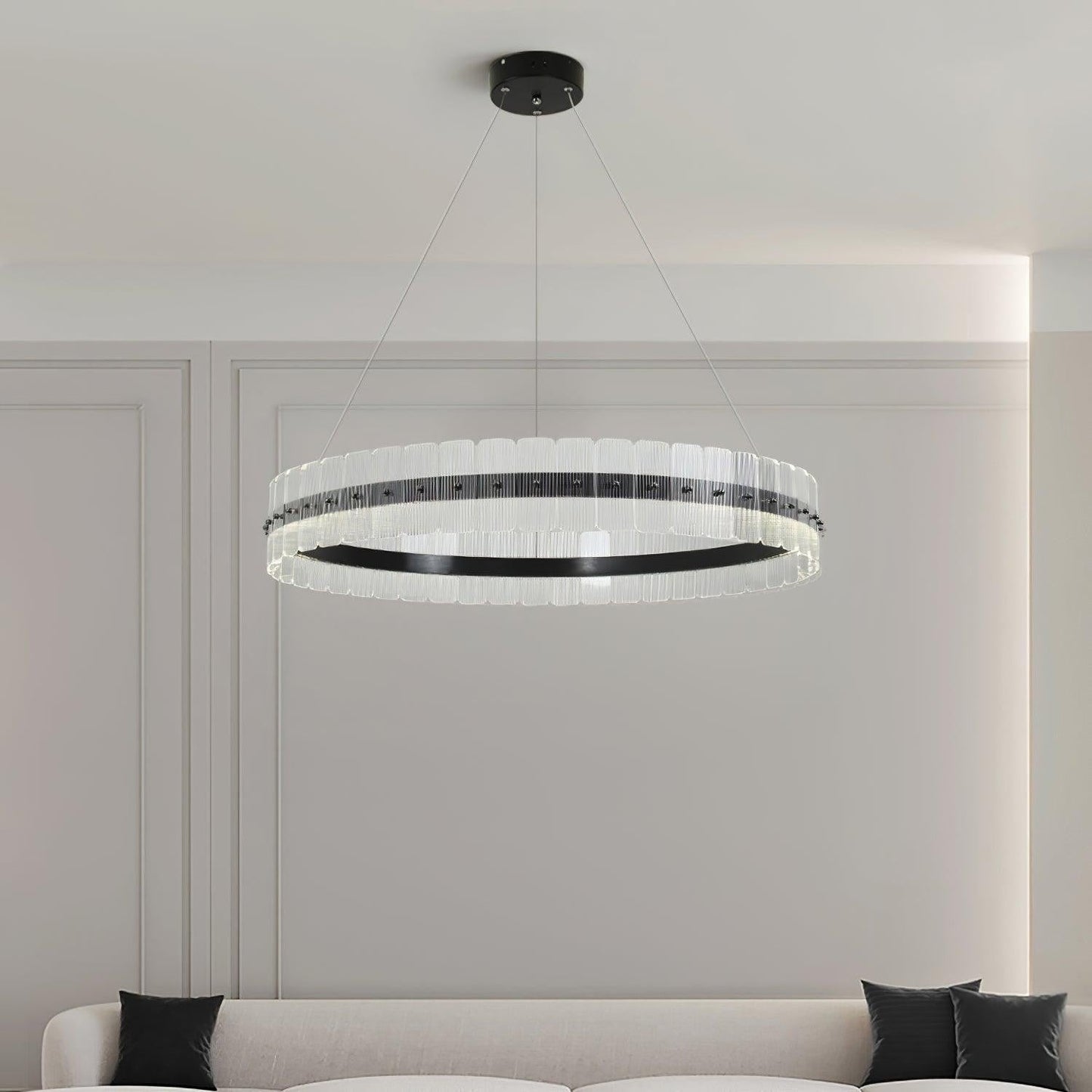 Aurora Prism LED Ceiling Chandelier
