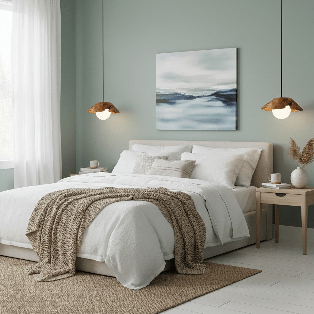 Aurora Wood Halo Pendant Lamp