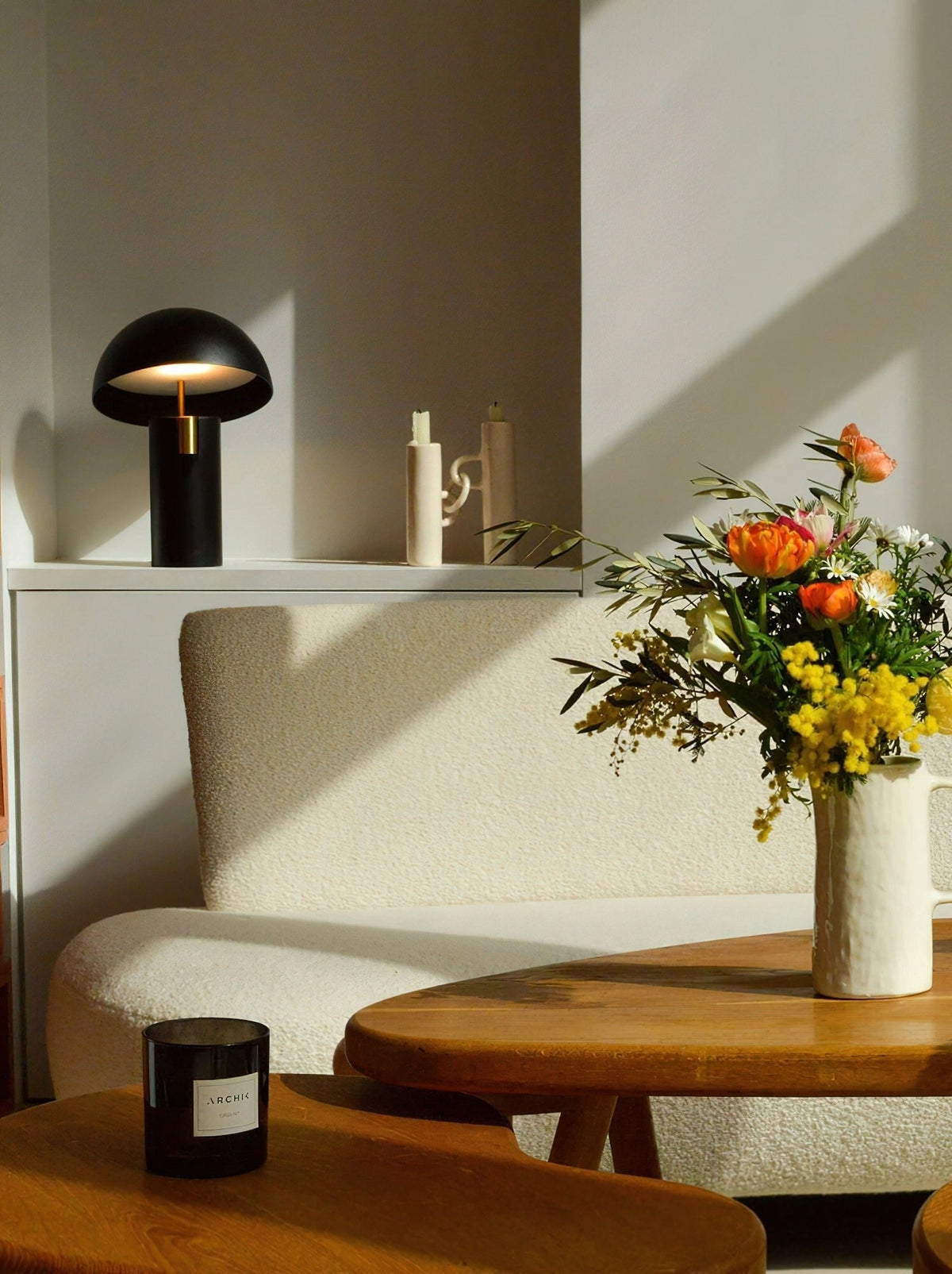 Axis Cylinder Modern Table Lamp
