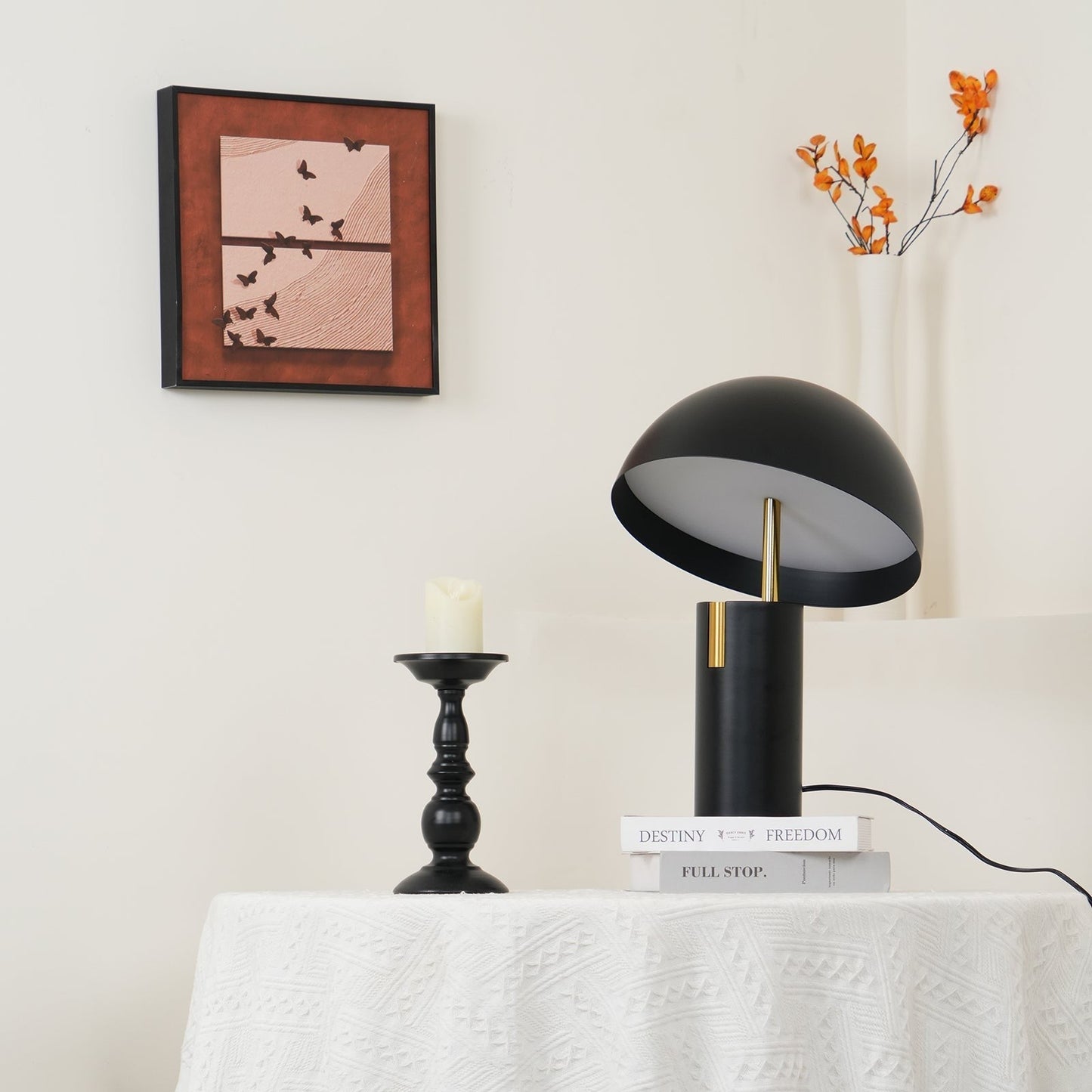 Axis Cylinder Modern Table Lamp
