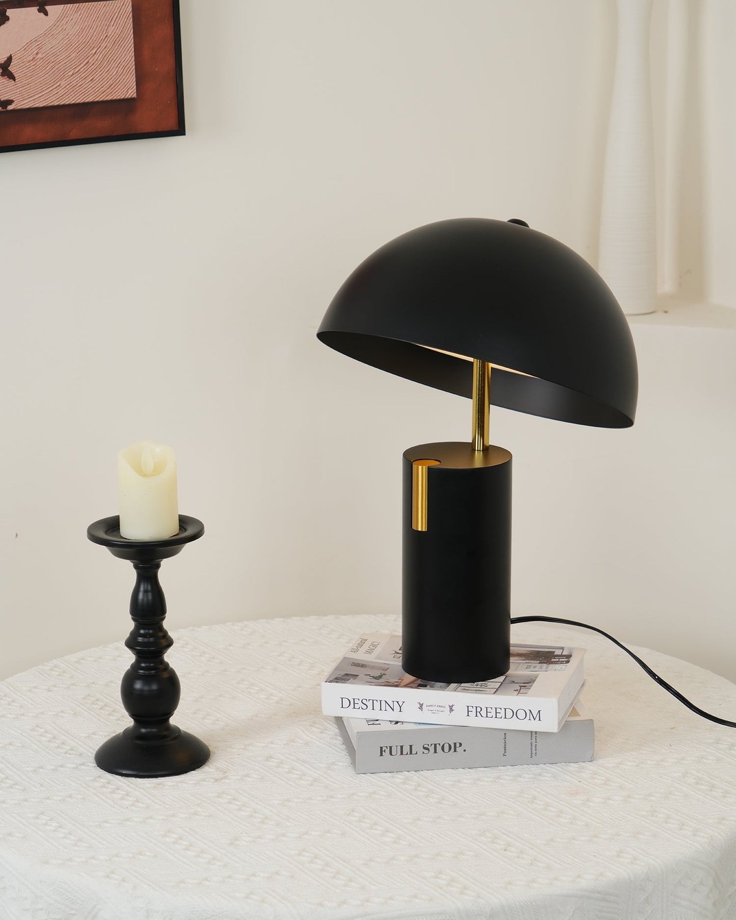 Axis Cylinder Modern Table Lamp