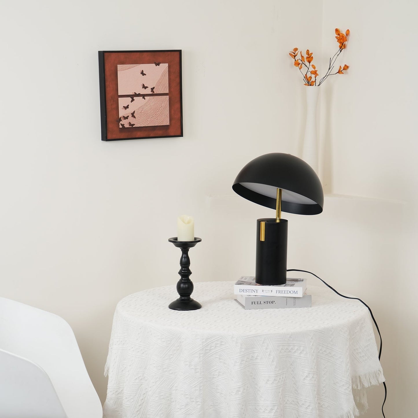 Axis Cylinder Modern Table Lamp