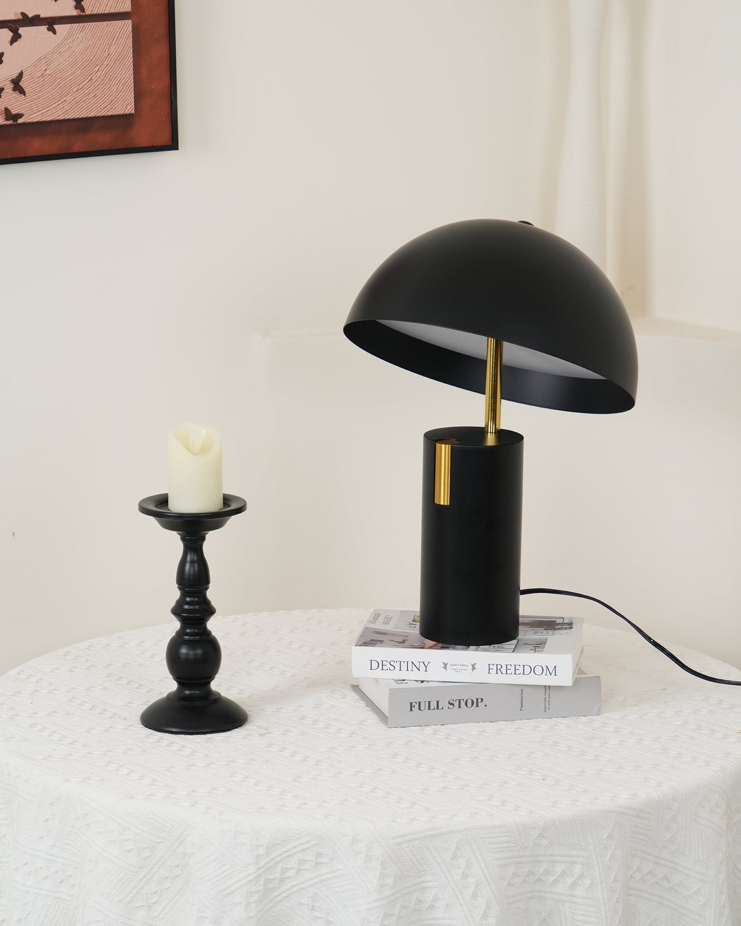 Axis Cylinder Modern Table Lamp