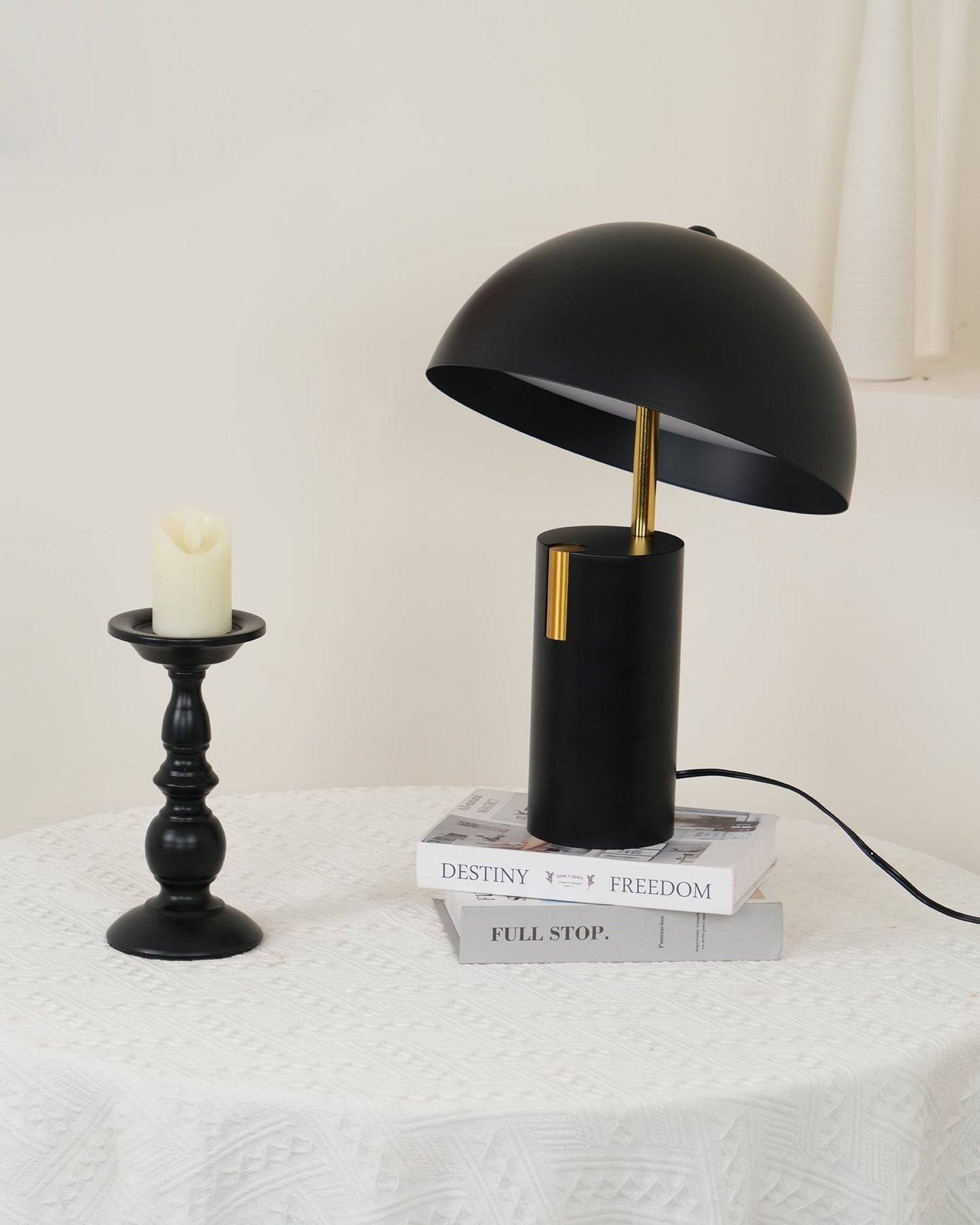 Axis Cylinder Modern Table Lamp