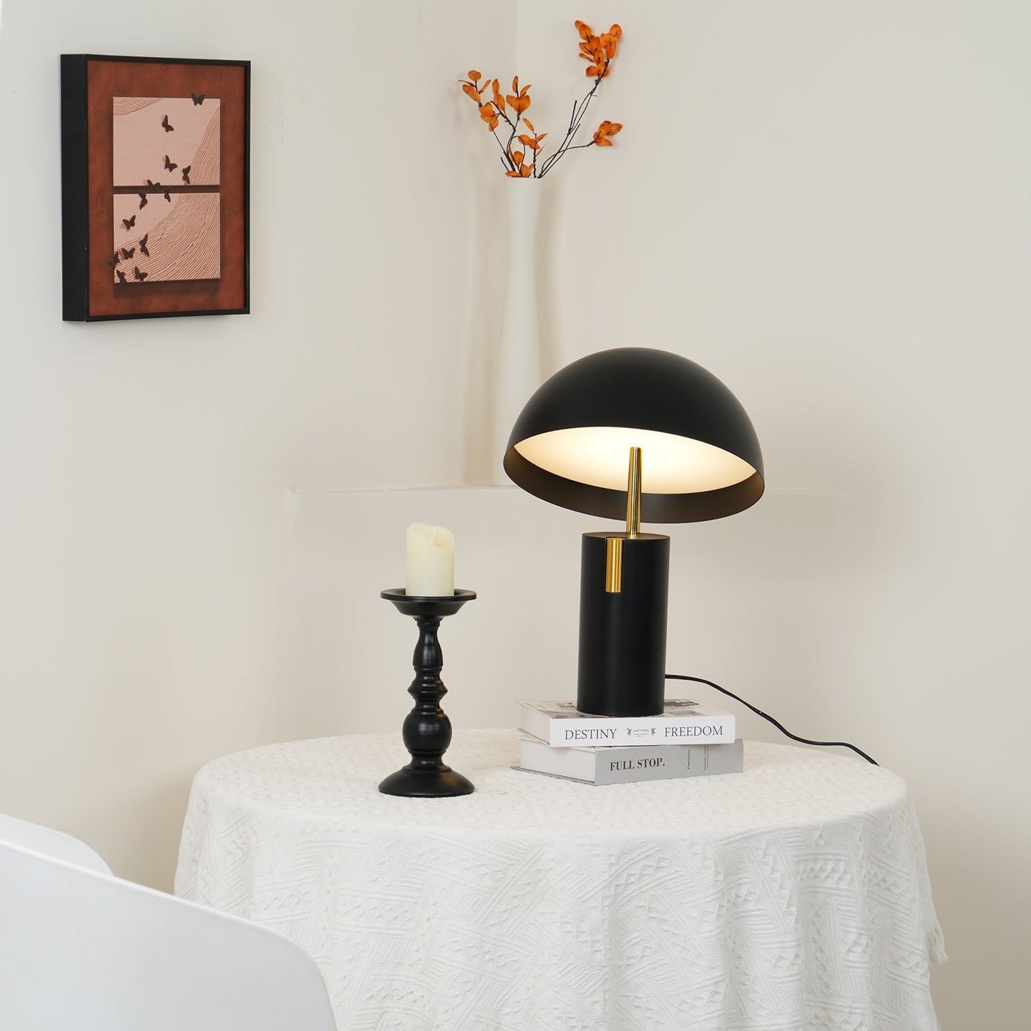 Axis Cylinder Modern Table Lamp