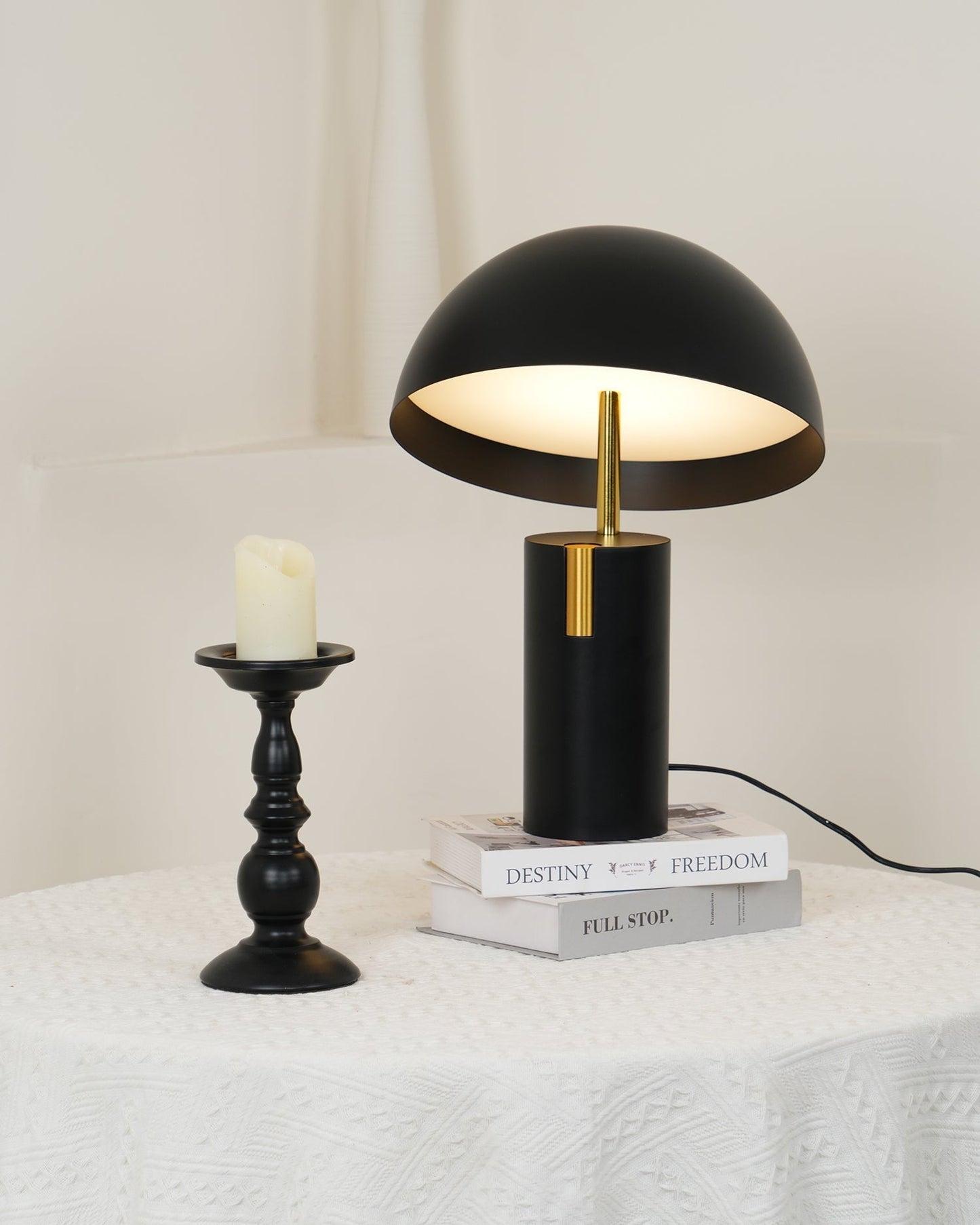 Axis Cylinder Modern Table Lamp