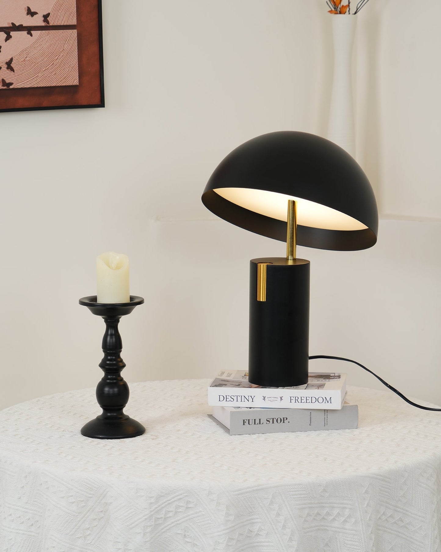 Axis Cylinder Modern Table Lamp