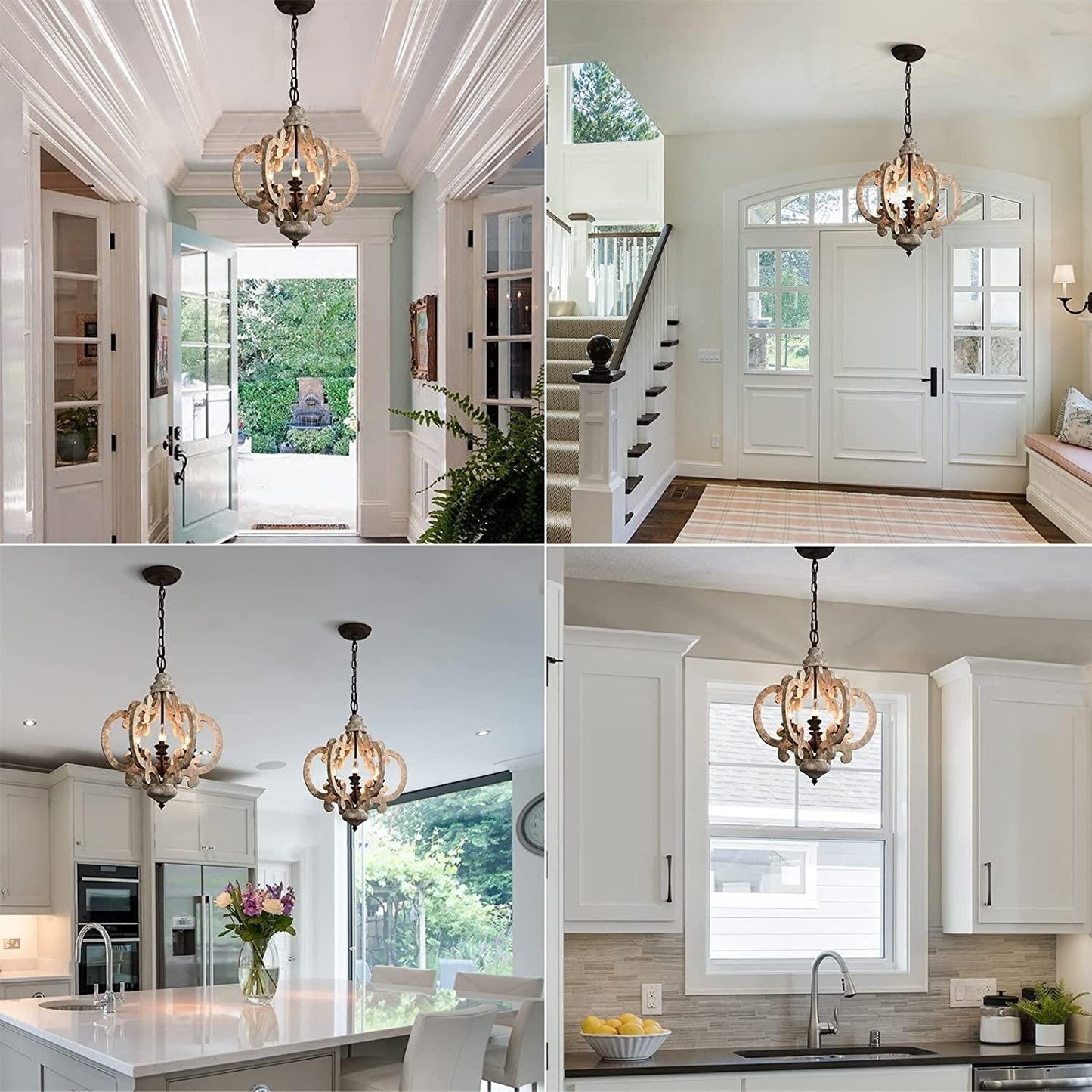 Bellecour Vintage Lantern Chandelier