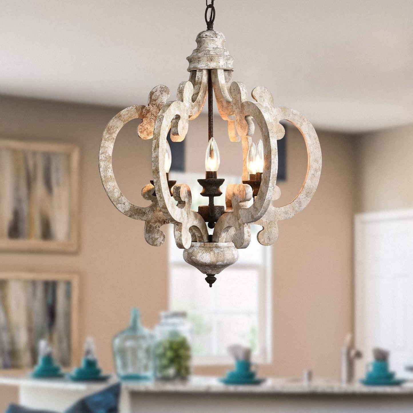 Bellecour Vintage Lantern Chandelier
