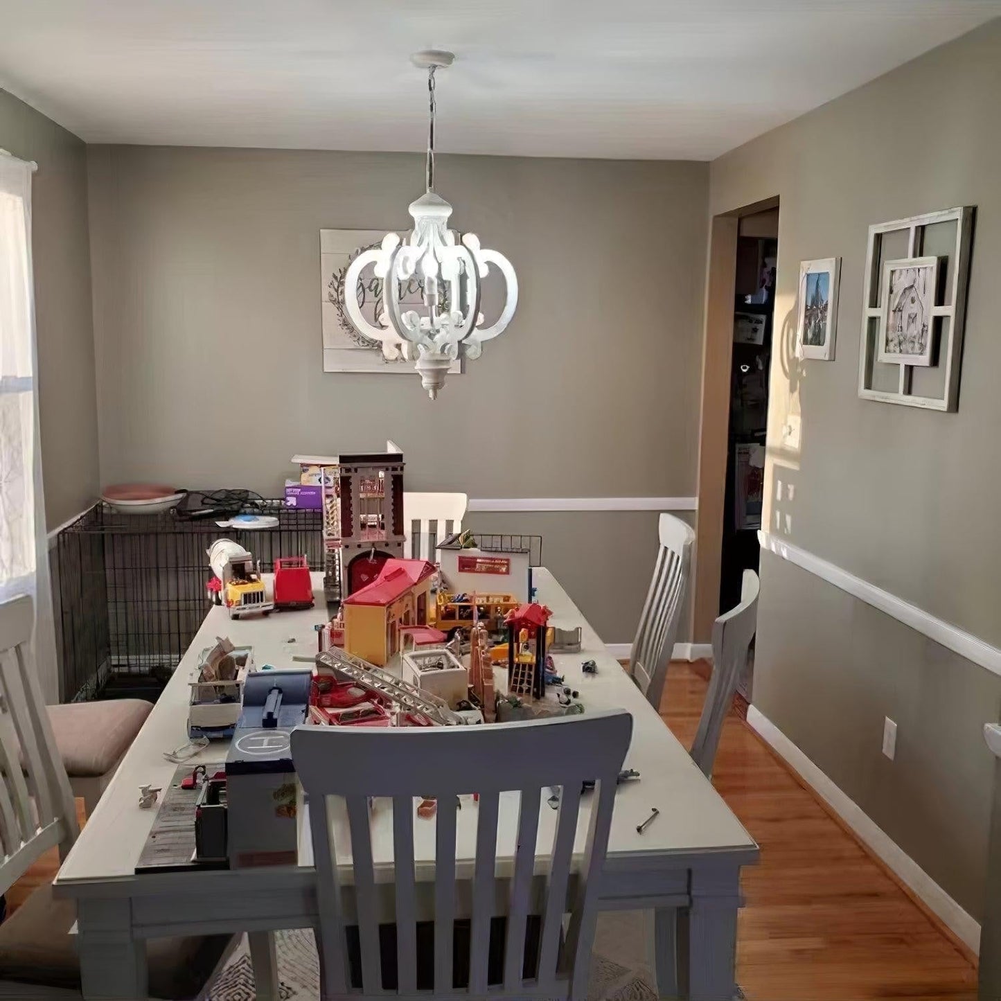 Bellecour Vintage Lantern Chandelier