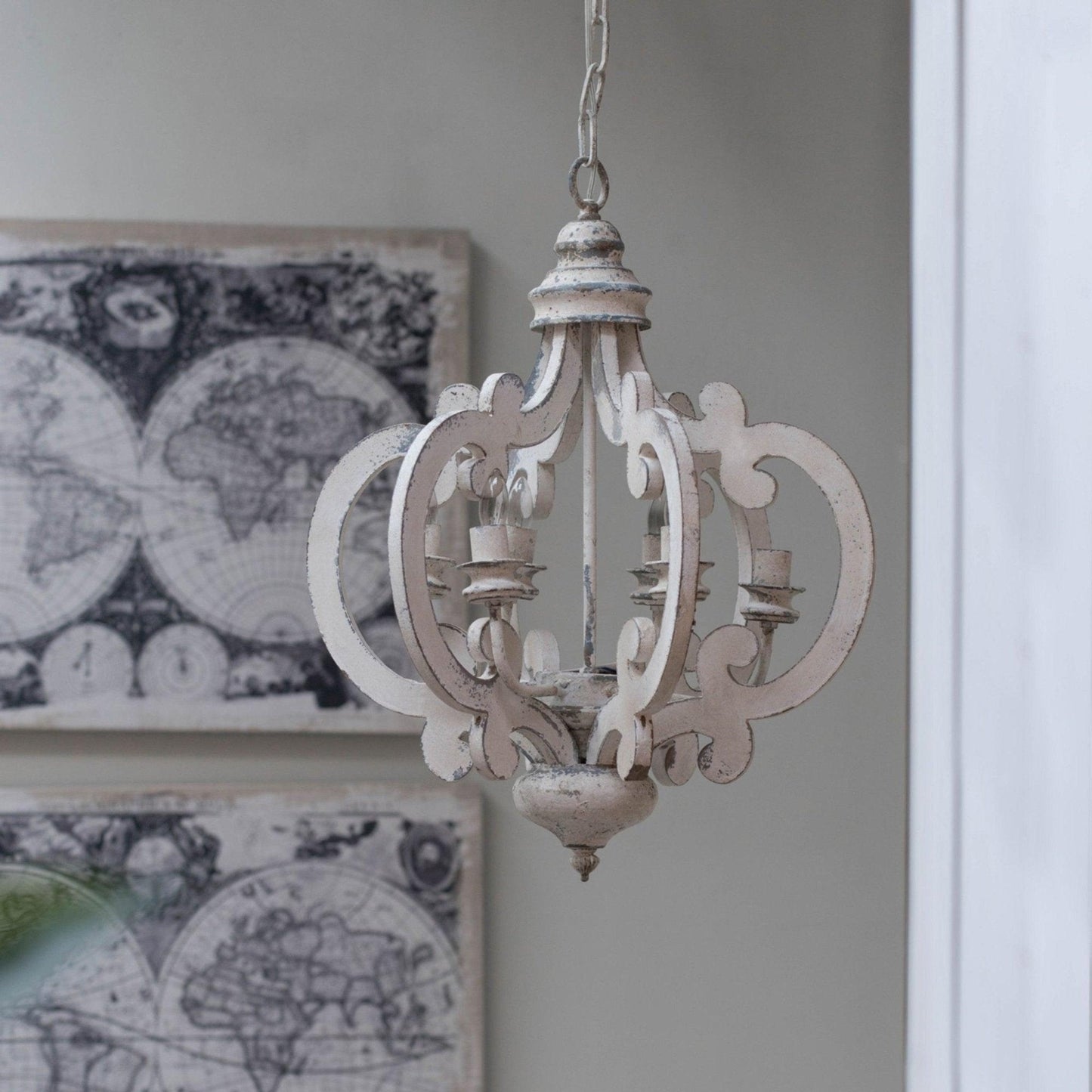 Bellecour Vintage Lantern Chandelier