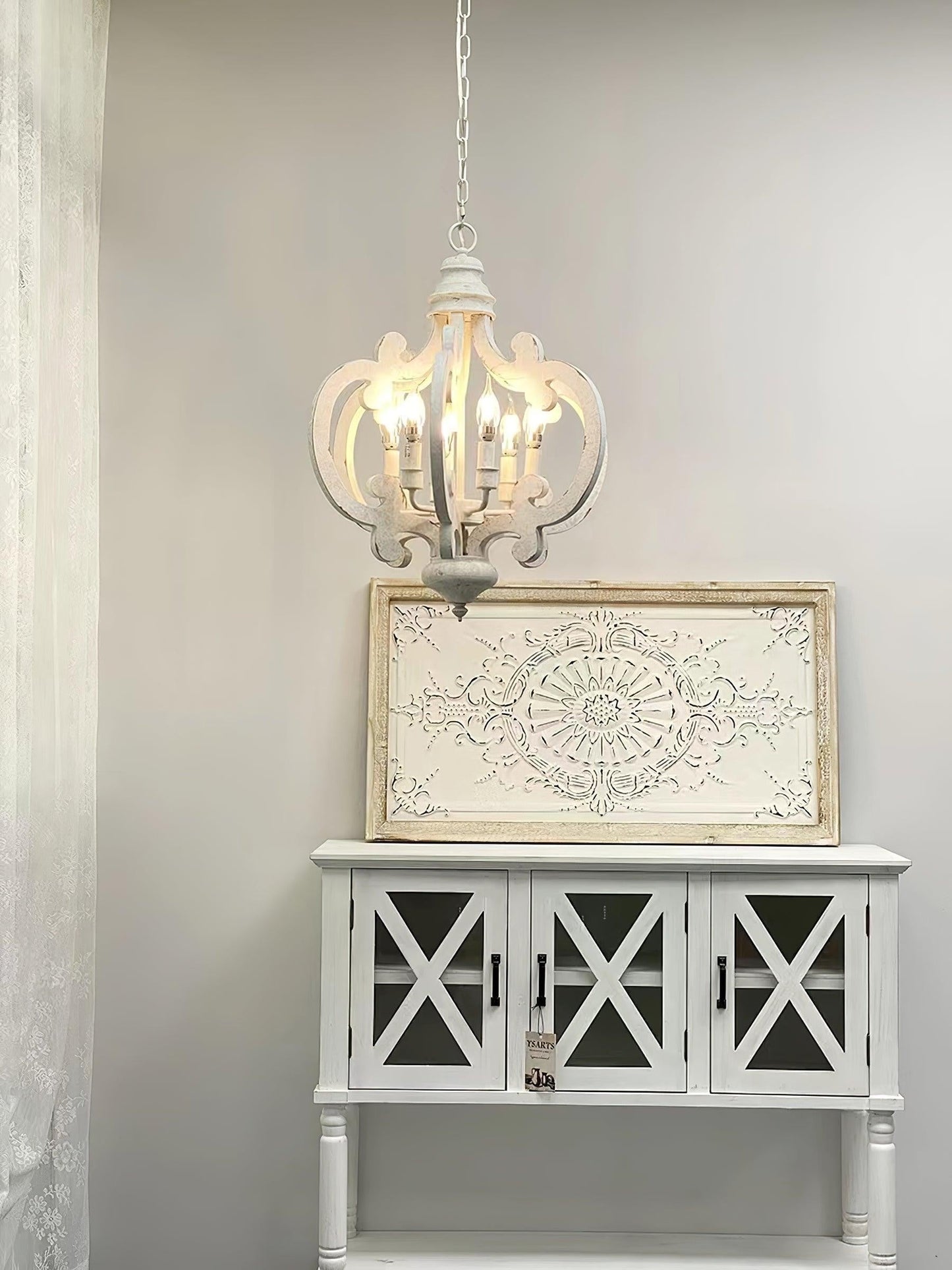 Bellecour Vintage Lantern Chandelier