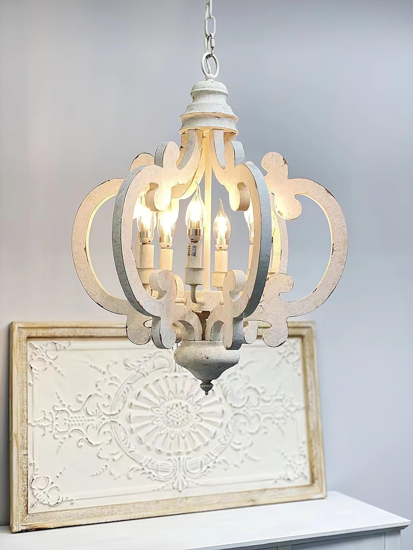 Bellecour Vintage Lantern Chandelier