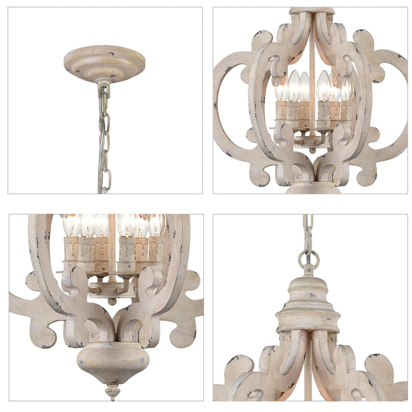 Bellecour Vintage Lantern Chandelier