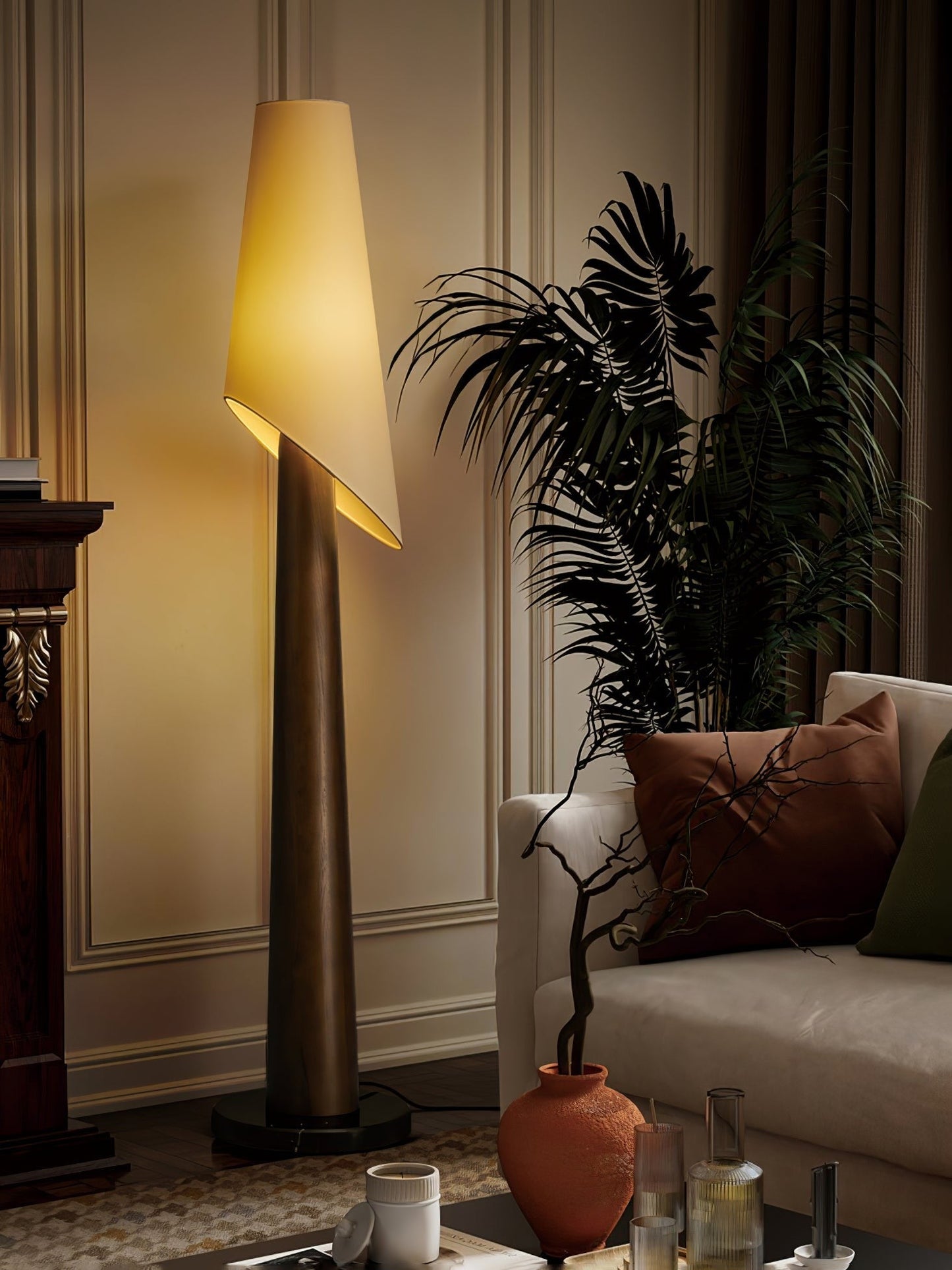 Crestwood Marble Floor Lamp
