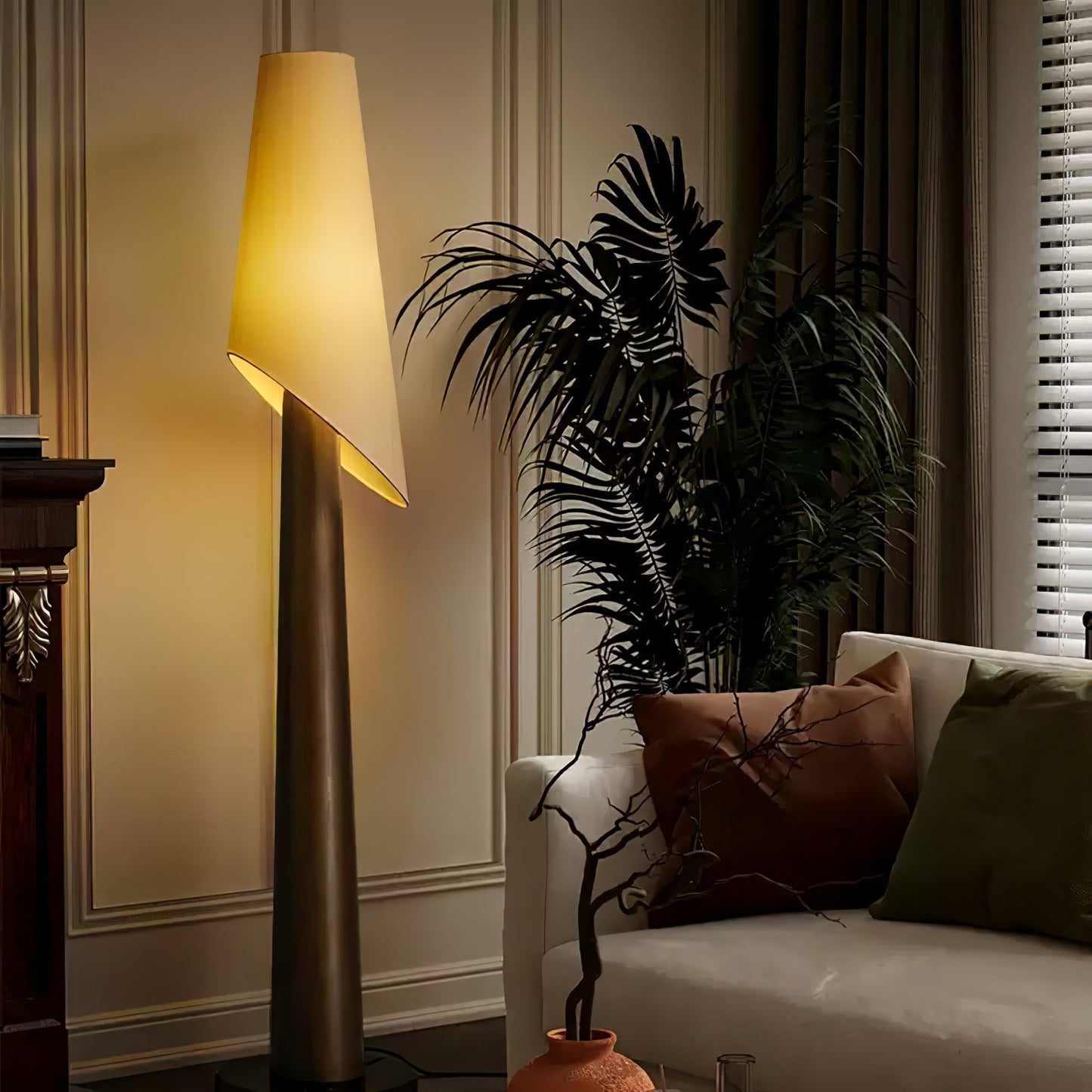 Crestwood Marble Floor Lamp