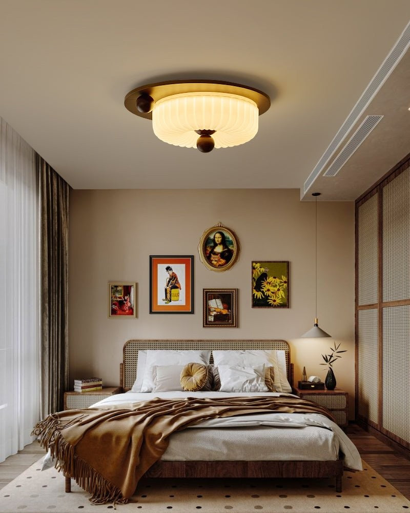 Halo Orbit Flush Ceiling Light