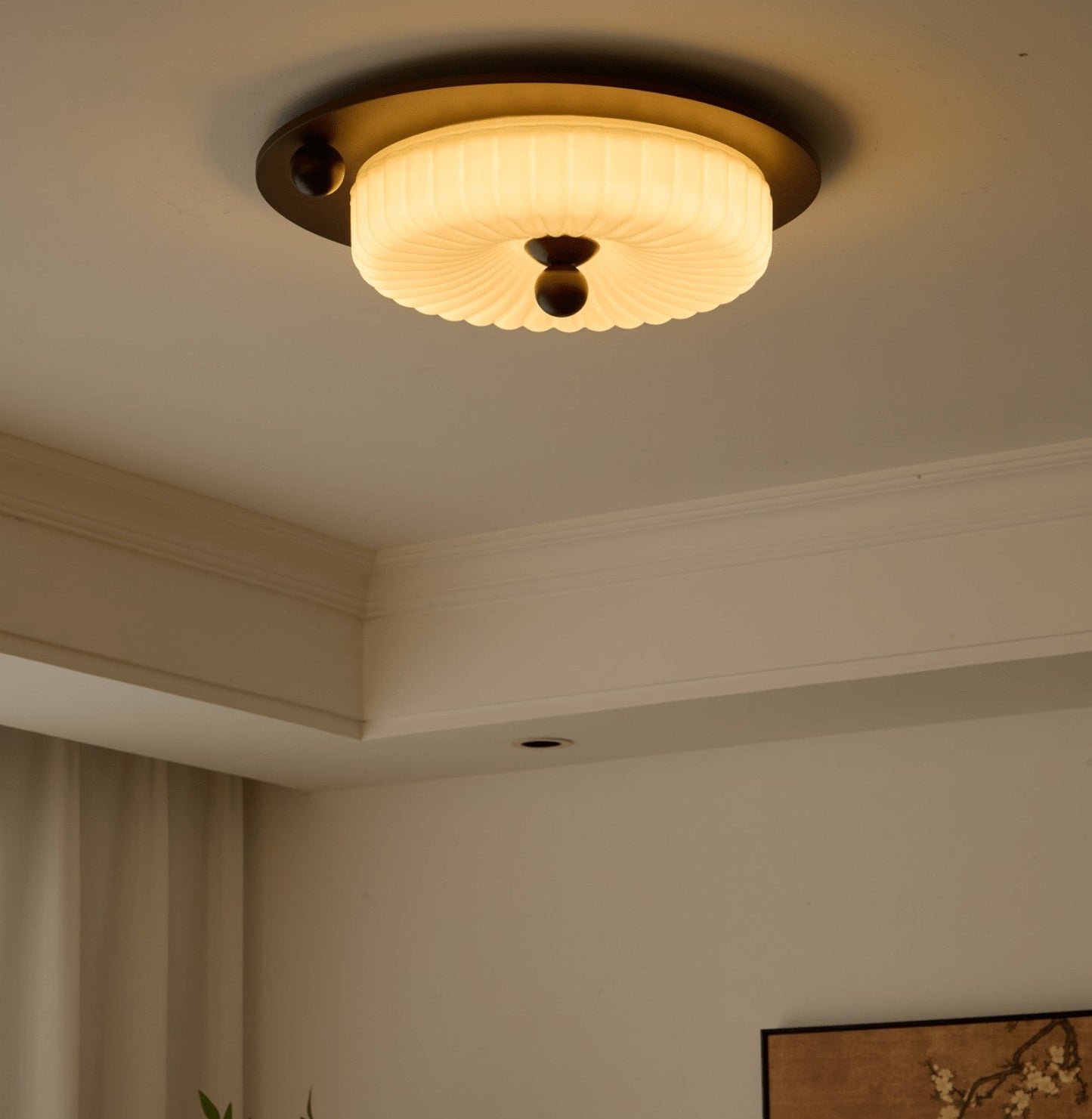Halo Orbit Flush Ceiling Light