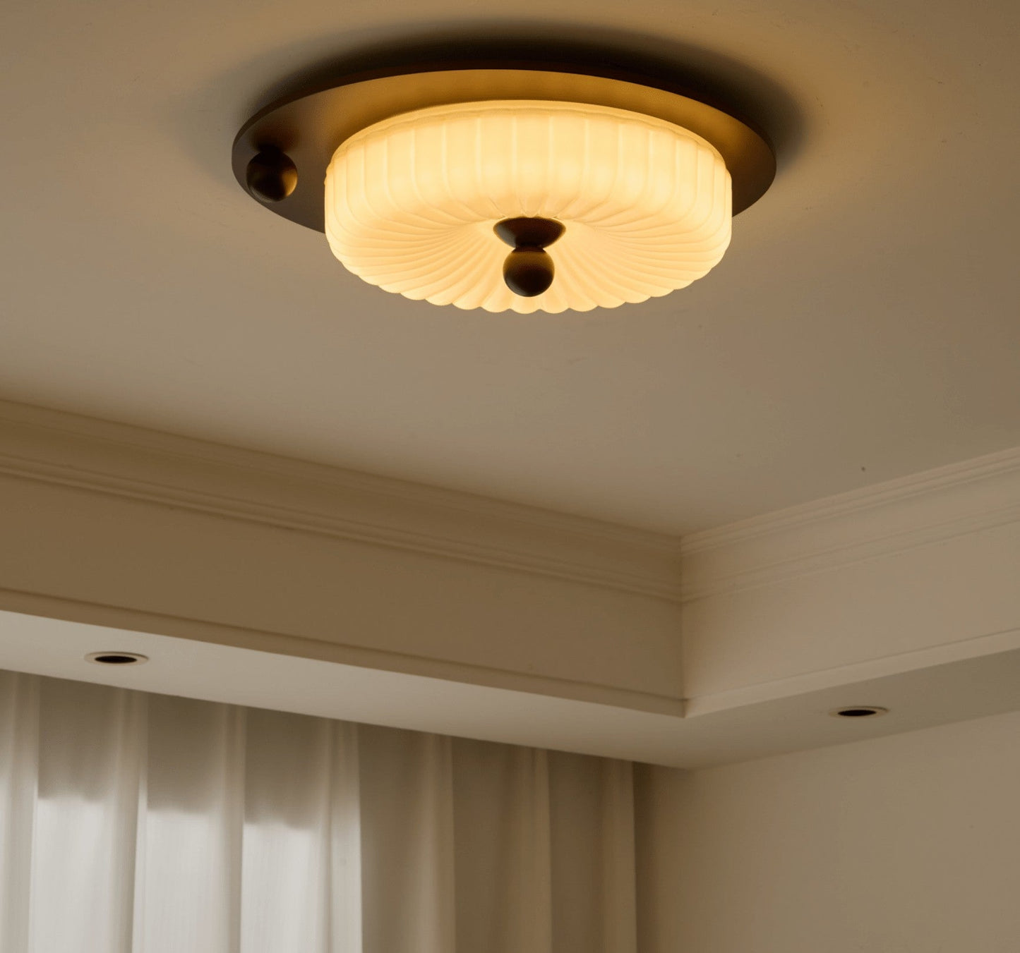 Halo Orbit Flush Ceiling Light