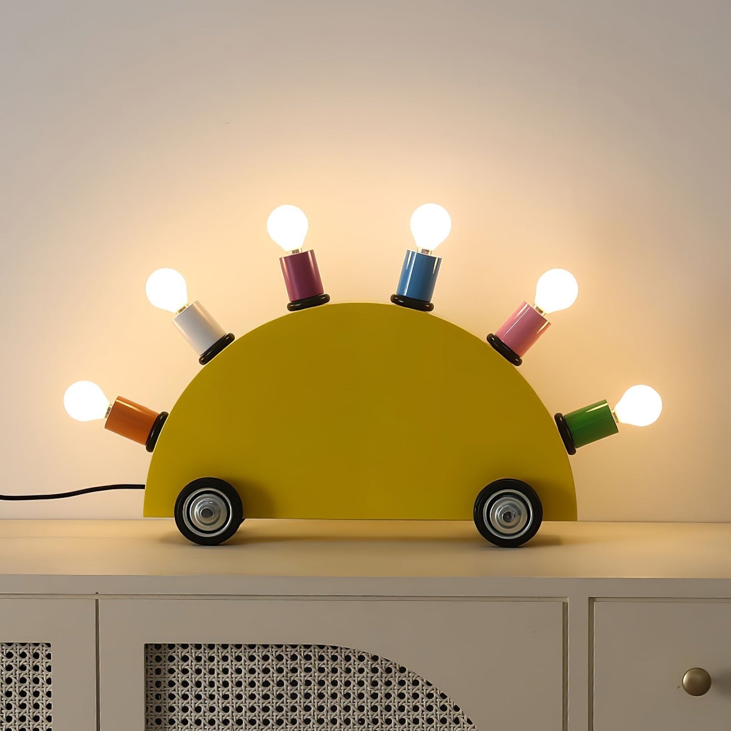 Memphis Cruiser Sculptural Lamp