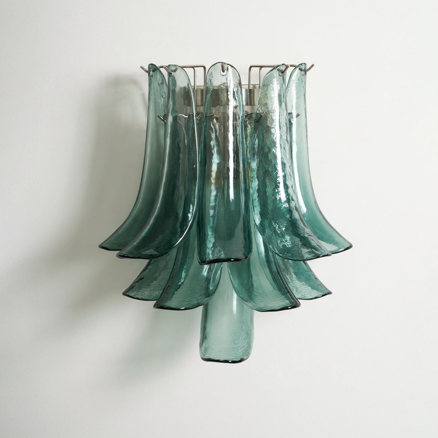 Murano Petal Glass Wall Sconce