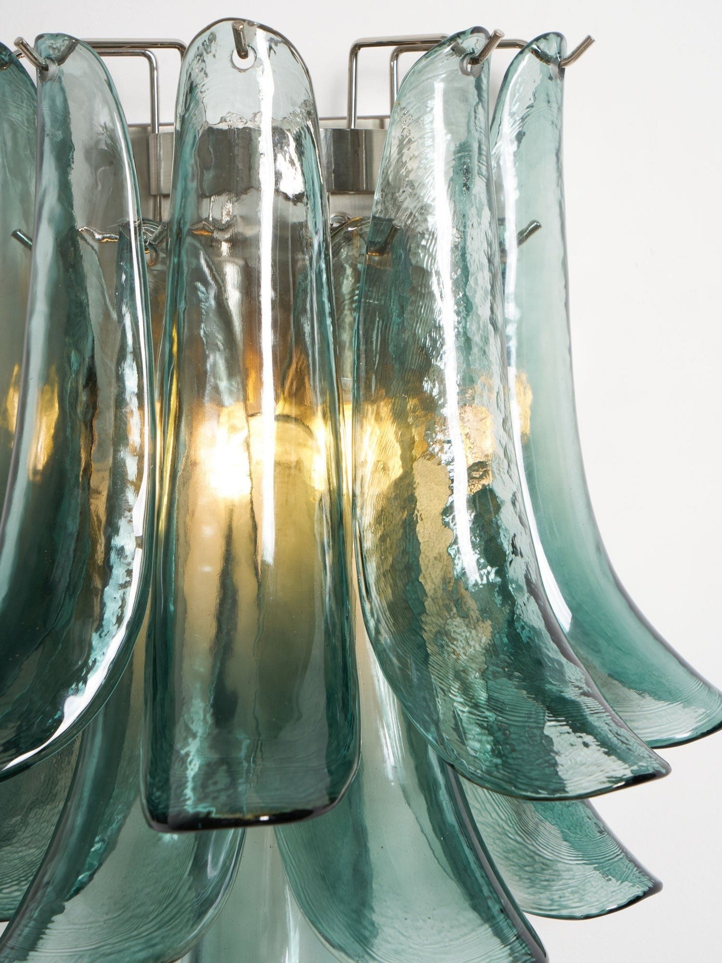 Murano Petal Glass Wall Sconce