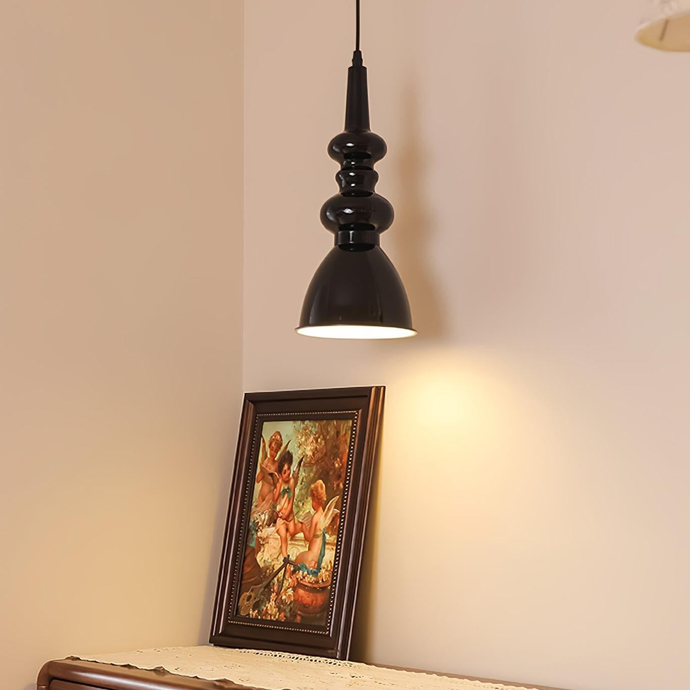 Obsidian Wave Pendant Light