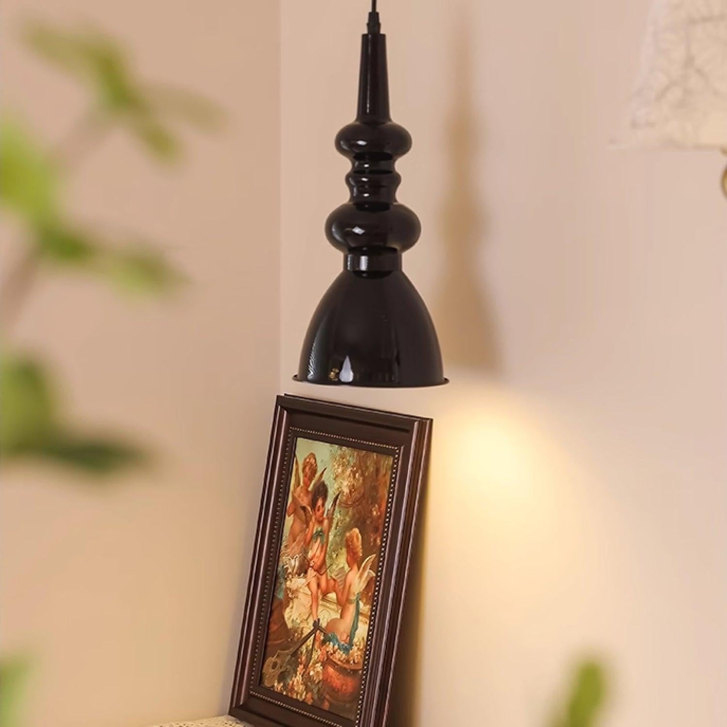 Obsidian Wave Pendant Light