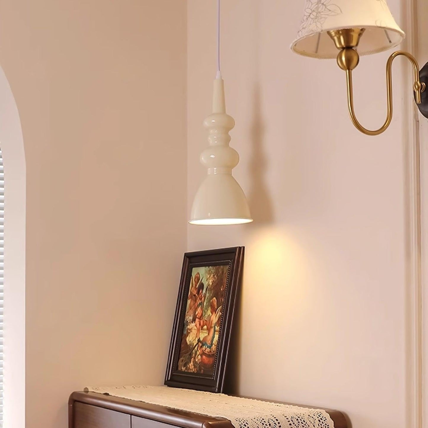 Obsidian Wave Pendant Light