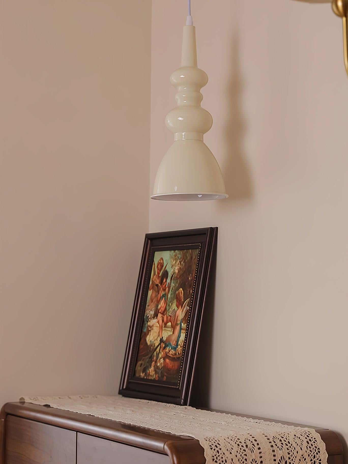 Obsidian Wave Pendant Light