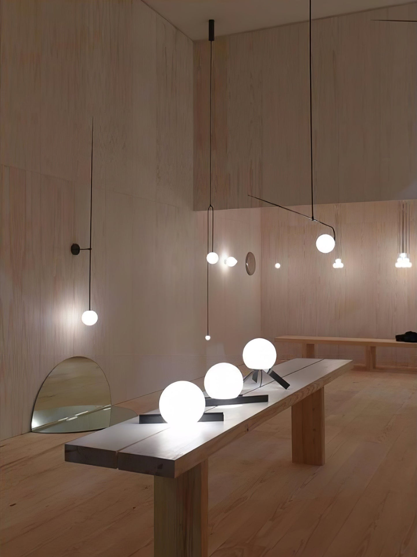 Orbit Glass Wall Lamp