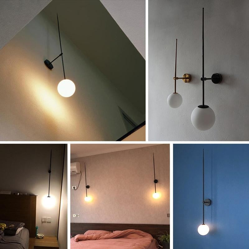 Orbit Glass Wall Lamp