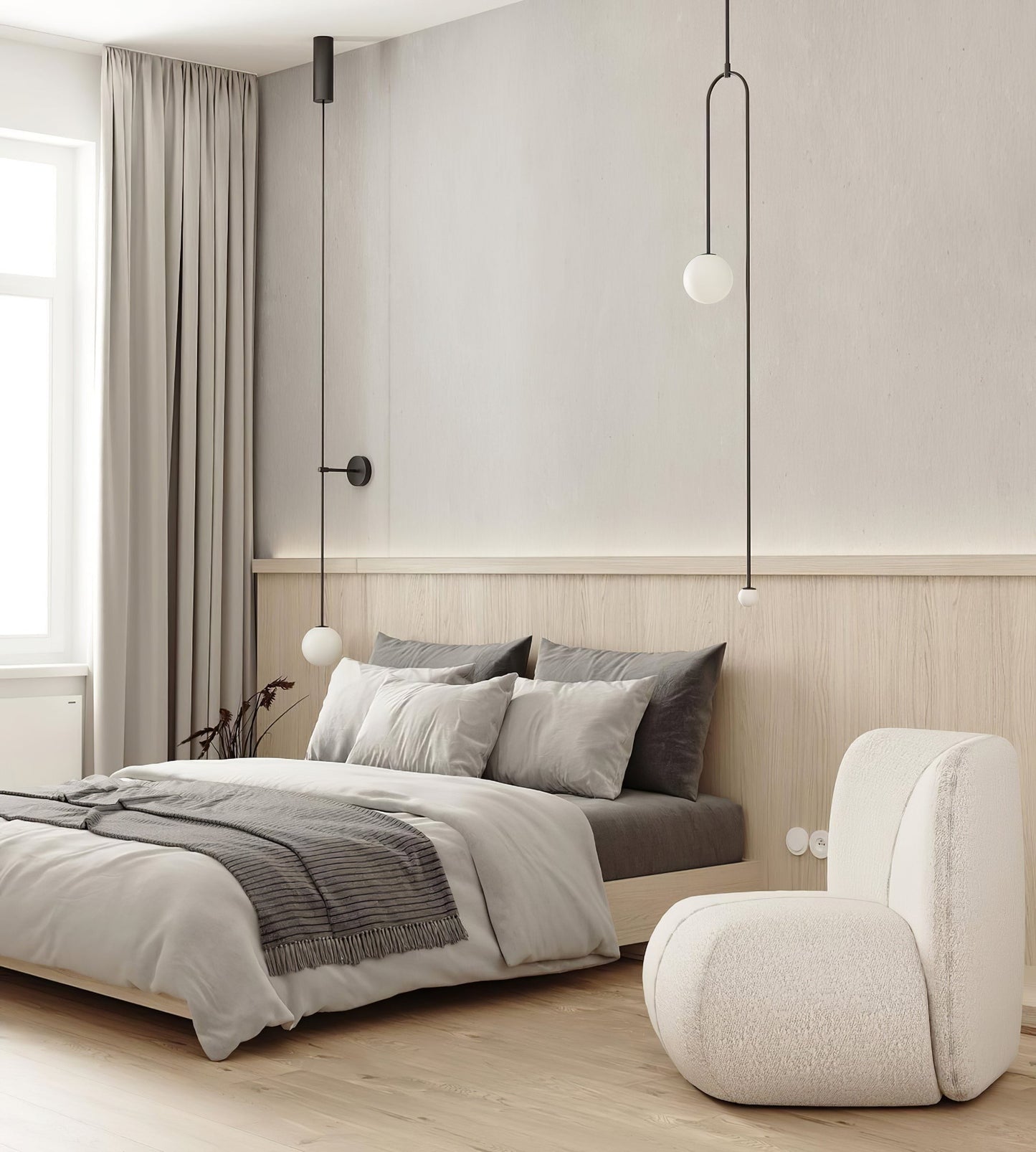 Orbit Glass Wall Lamp
