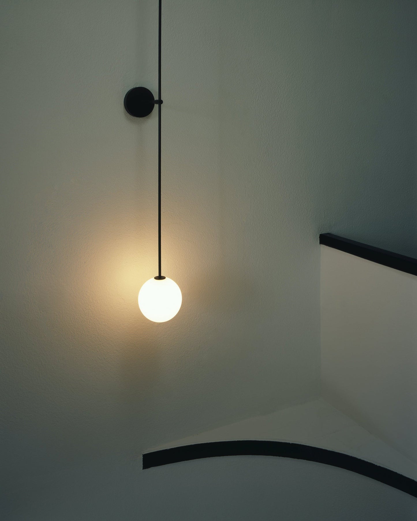 Orbit Glass Wall Lamp