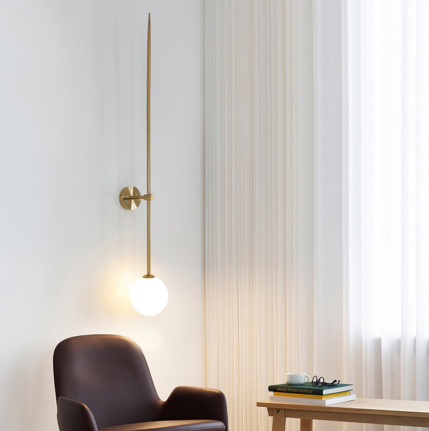 Orbit Glass Wall Lamp