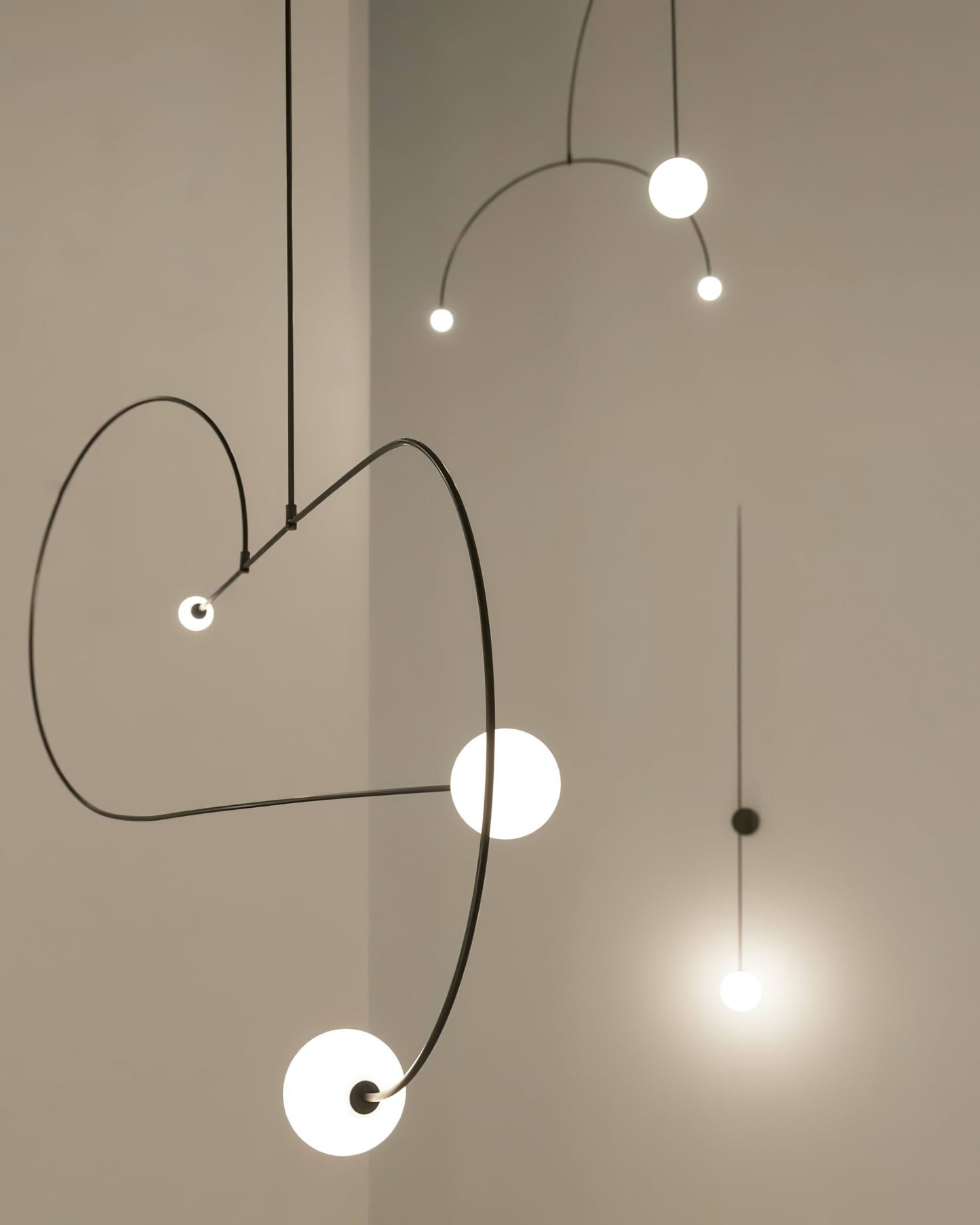 Orbit Glass Wall Lamp