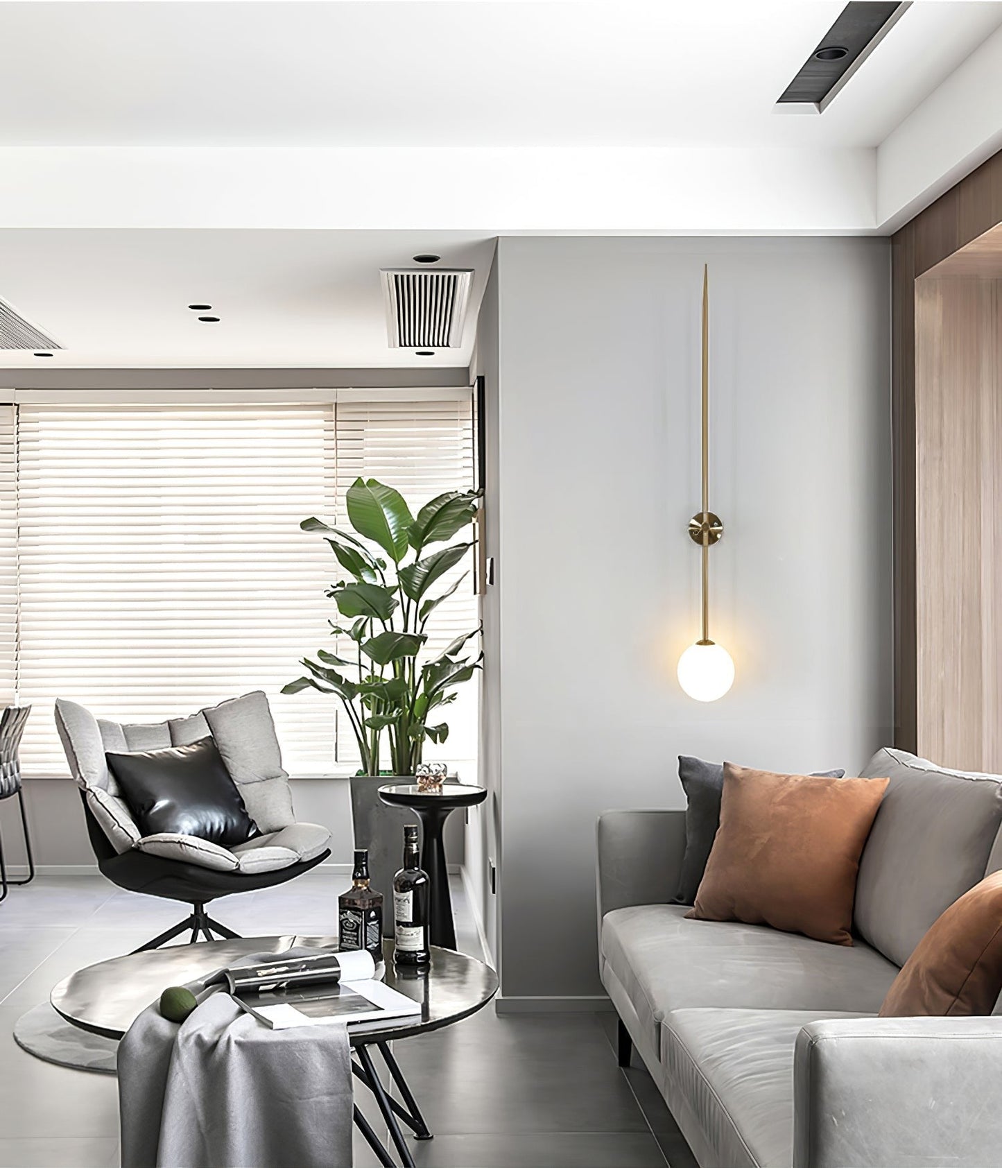Orbit Glass Wall Lamp