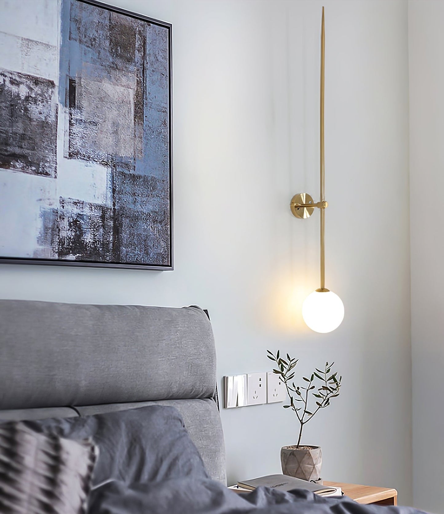 Orbit Glass Wall Lamp