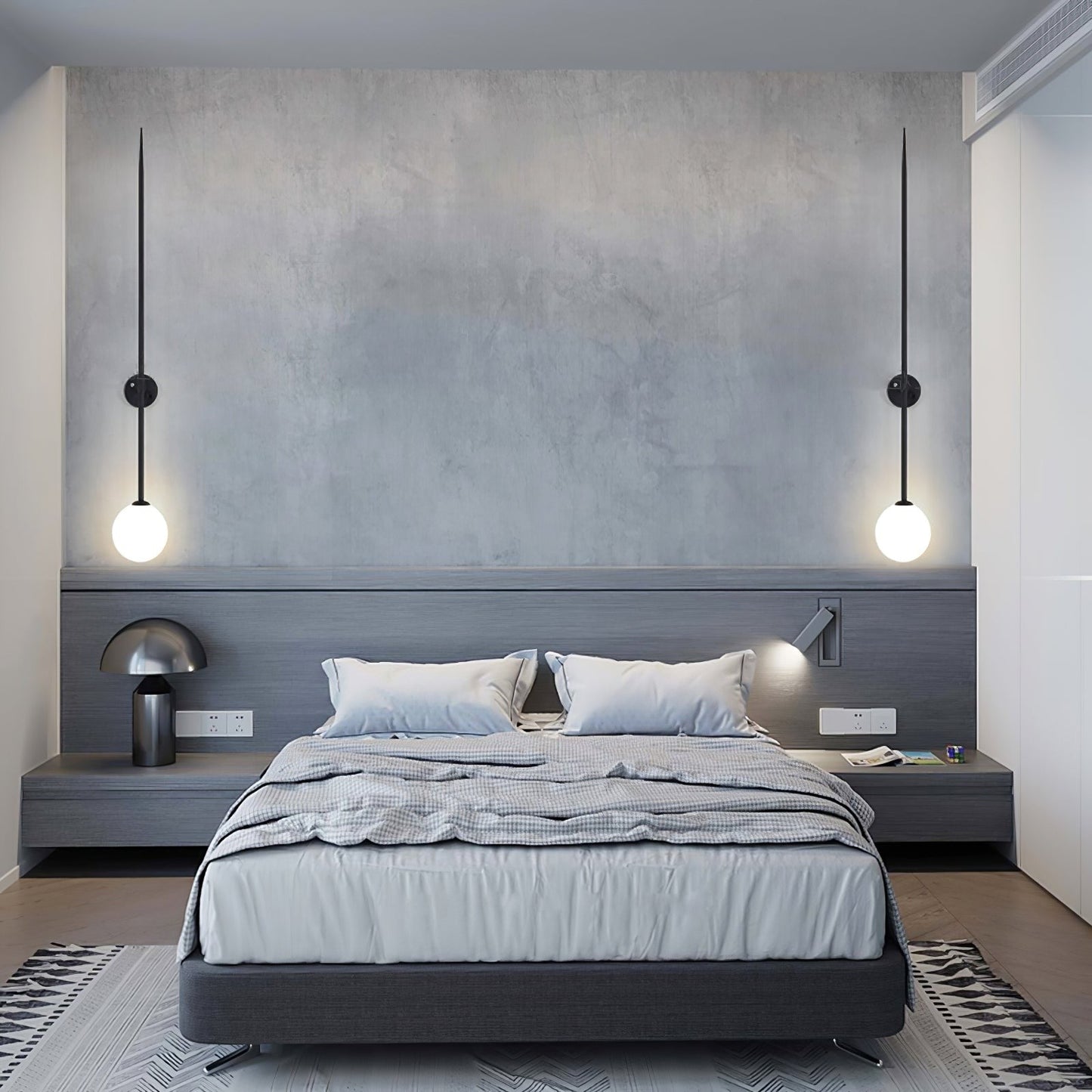 Orbit Glass Wall Lamp