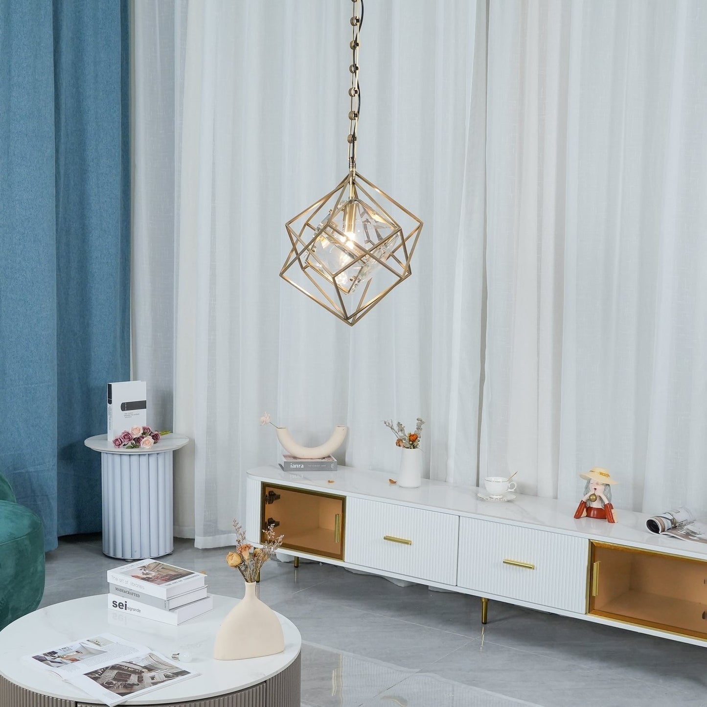 Prism Jewel Crystal Pendant Light